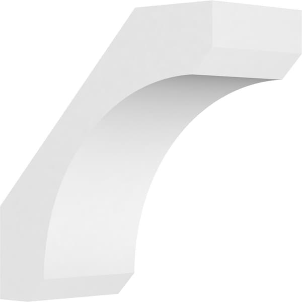 Ekena Millwork 5"W x 12"D x 12"H Standard Legacy Architectural Grade PVC Knee Brace BRCP05X12X12LGY - main